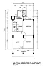 Blk 88 Commonwealth Heights (Queenstown), HDB 3 Rooms #529069241